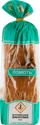

Хлеб Алтайские закрома Бирюсинка зерновой нарезанный 300 г