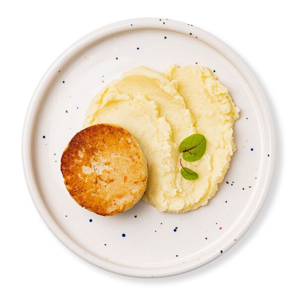 Котлетки щучьи с картофельным пюре Азбука Life kids 250 г Азбука Life Россия