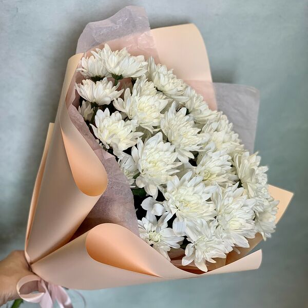 Букет из хризантем