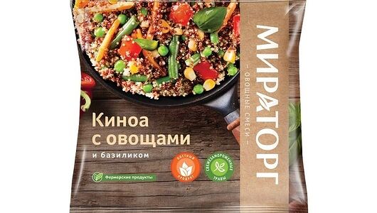 Киноа с овощами и базиликом Мираторг, 400 г