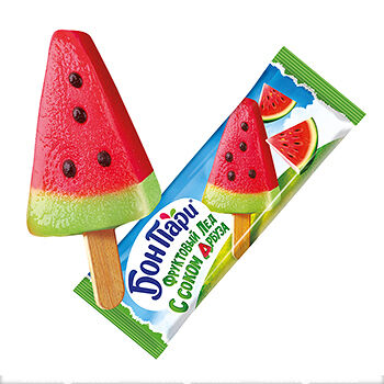 Мороженое фруктовый лед Nestle Бон Пари Арбузик, 67г