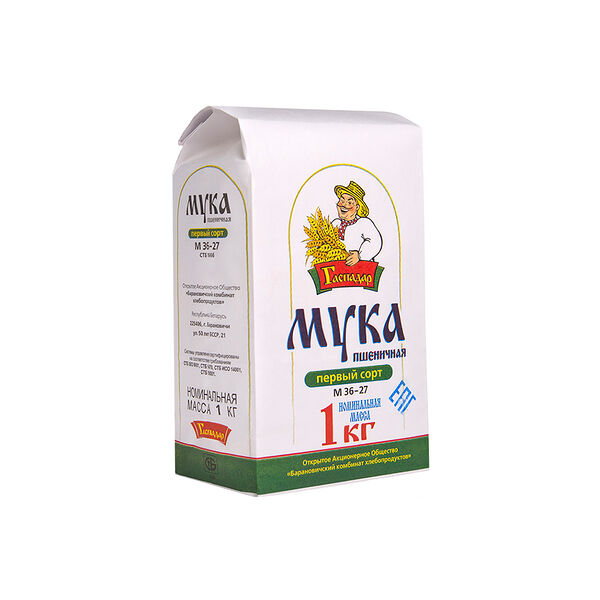 Мука пшеничная М36-30 Гаспадар 1с 1 кг