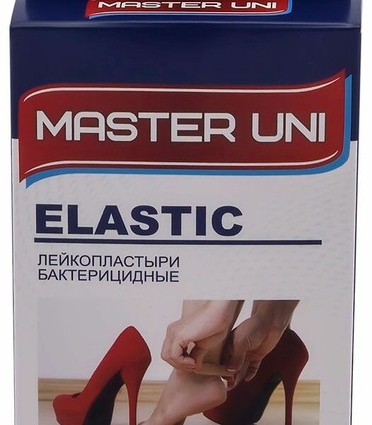 Лейкопластырь бактерицидный Master Uni Elastic 20 шт