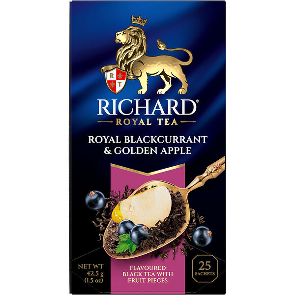 Чай черный Richard Royal Blackcurrant & Golden Apple 25п*1,7г