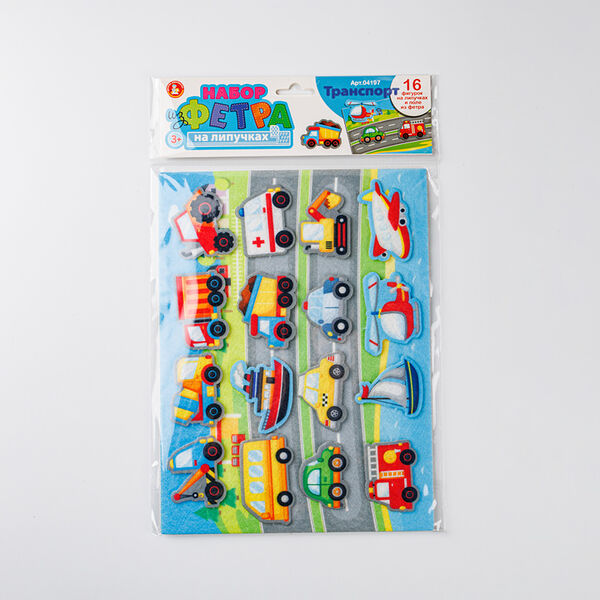 Игровой набор из фетра на липучках 