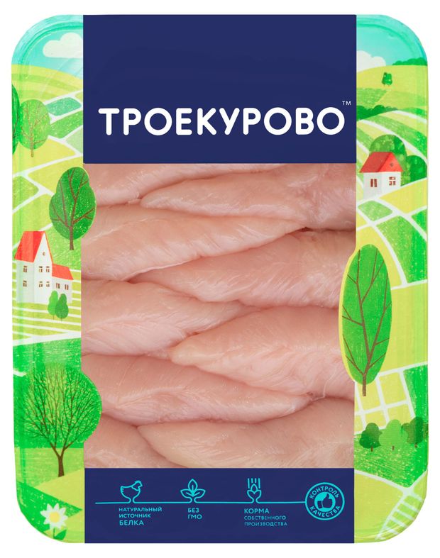 

Филе цыпленка-бройлера Троекурово малое охлажденное