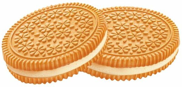 Печенье Сэндвич с кокосовым вкусом