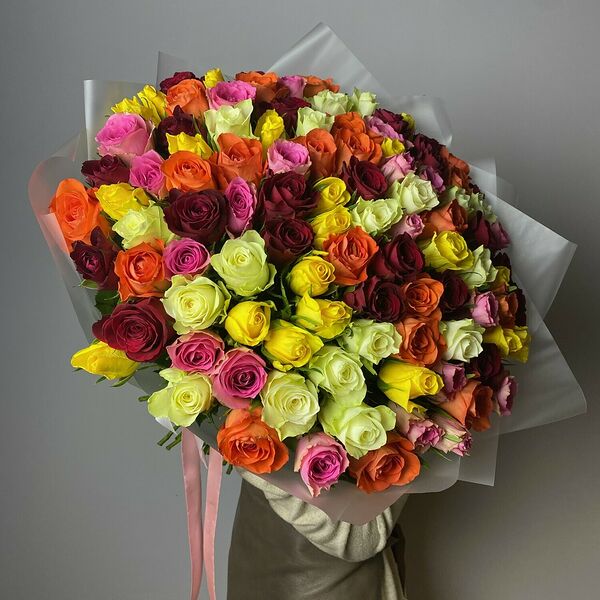 101 роза микс