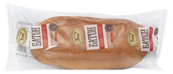 

Батон БКК Подмосковный в/с целый 400 г