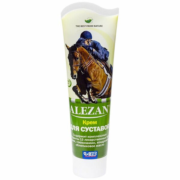 Крем-гель для лошадей АВЗ Алезан для суставов 100 мл