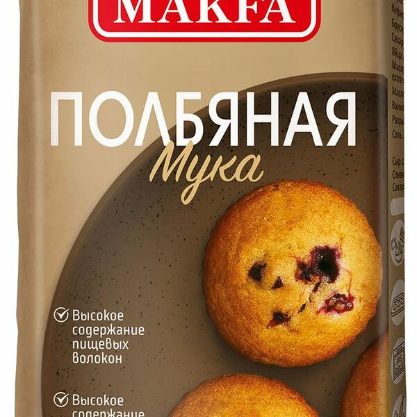 Мука полбяная Makfa 500 г