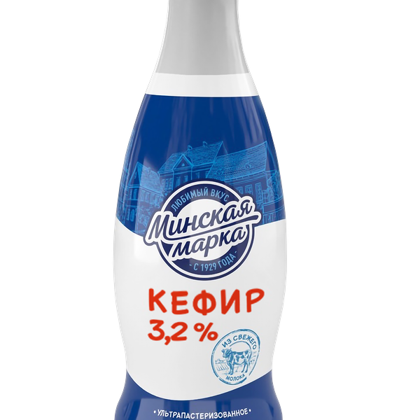 Кефир Минская марка 3.2%, 900 мл