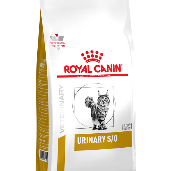 Сухой диетический корм Royal Canin Veterinary Urinary S-O для кошек при заболеваниях дистального отдела мочевыделительной системы 3.5 кг