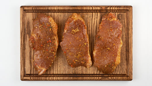 Эскалоп свиной в маринаде спб