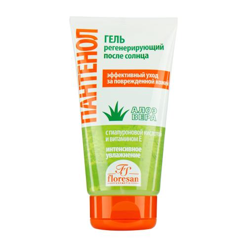 

Гель после солнца Floresan Пантенол Алоэ Вера регенерирующий 150 мл