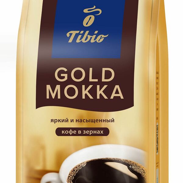Кофе Tibio Gold Mokka натуральный жареный в зёрнах, 1кг