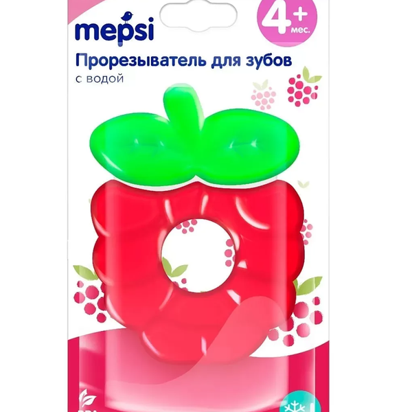 Mepsi Малина Прорезыватель с водой охлаждающий c 4 месяцев