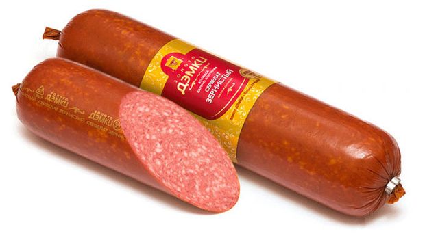 

Колбаса копчено-вареная Золото Дэмки Дэмка 270 г