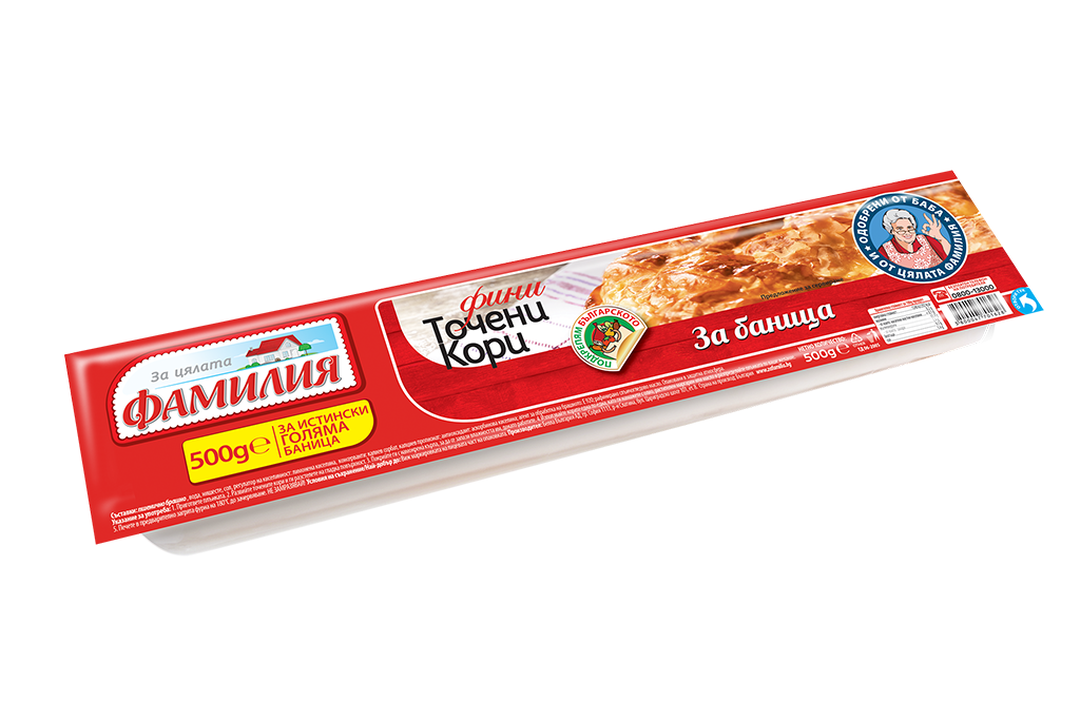 

Тесто Фило охлажденное BulgarFood Фамилия 500 г