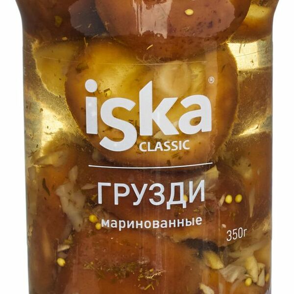 Грузди Iska маринованные 350 г