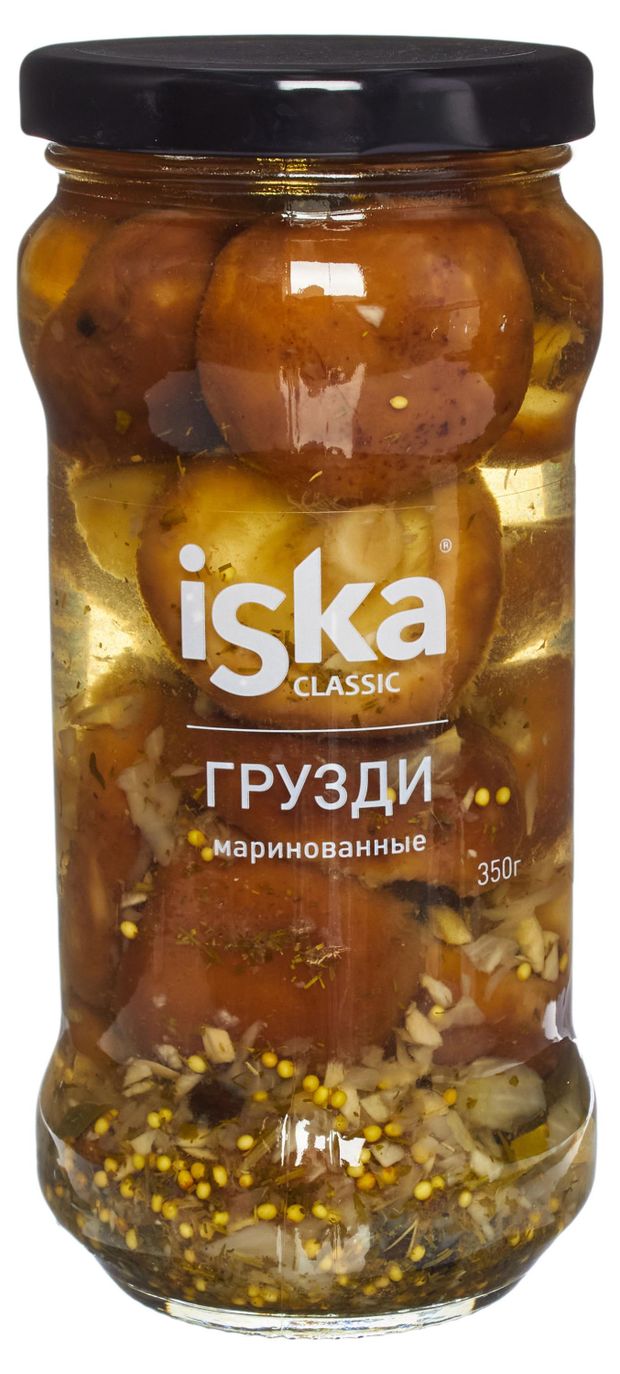 

Грузди Iska маринованные 350 г