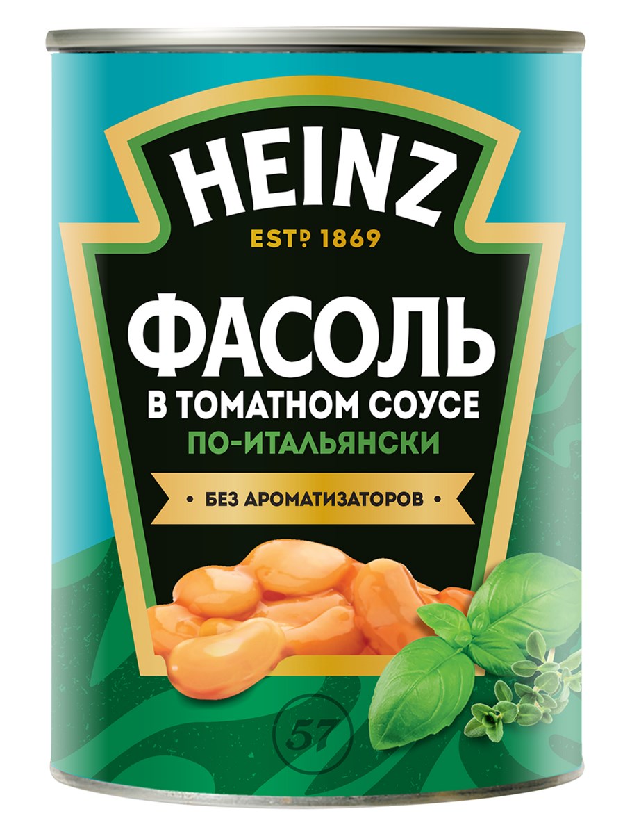 

Фасоль Heinz в томатном соусе по-итальянски 400 г