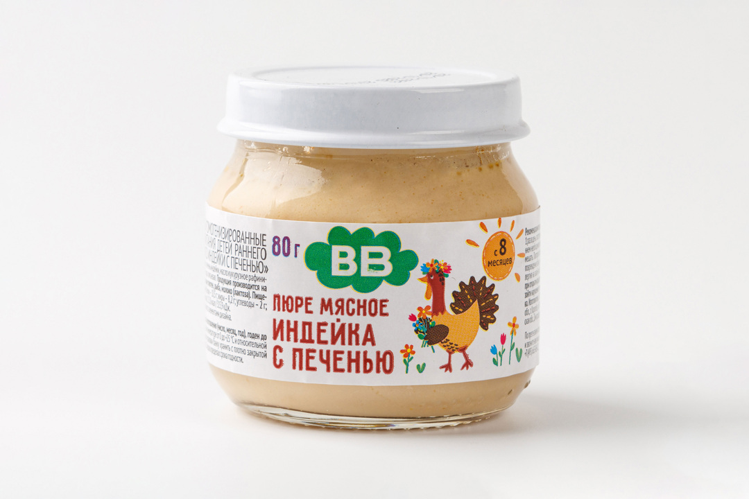 

Пюре мясное "Индейка с печенью"