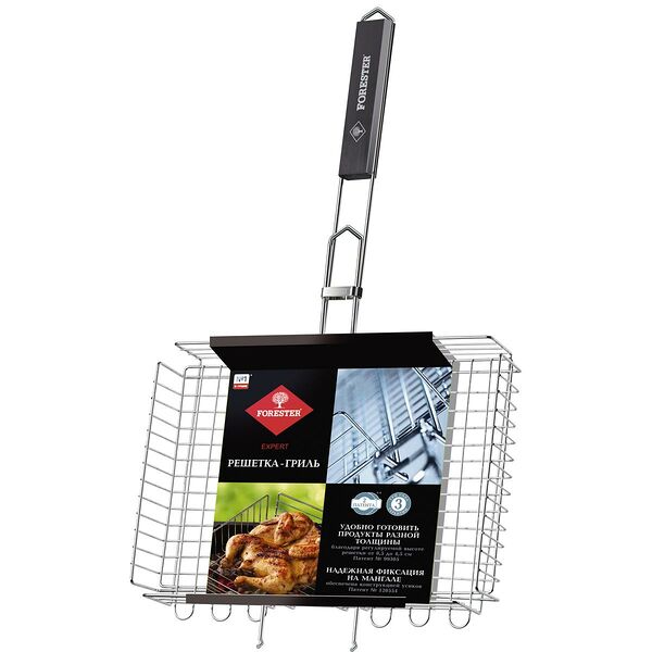 Решетка-гриль Forester Expert, 26x38 см