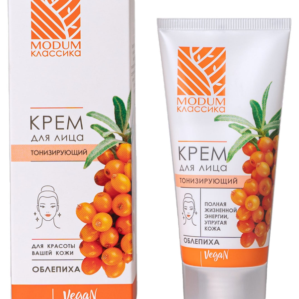 Крем для лица Modum тонизирующий Облепиха