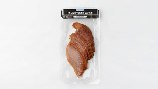 Грудка индейки сыровяленая, нарезка