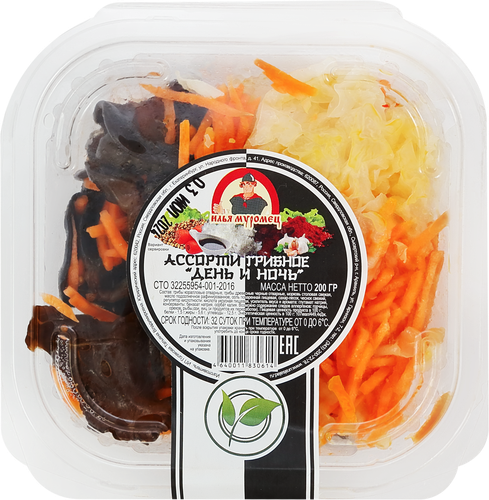 

Ассорти грибное Илья Муромец День и ночь 200 г