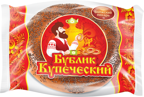 

Бублик Волжский пекарь Купеческий 100 г
