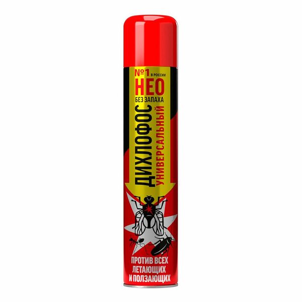 Средство от насекомых Дихлофос без запаха 