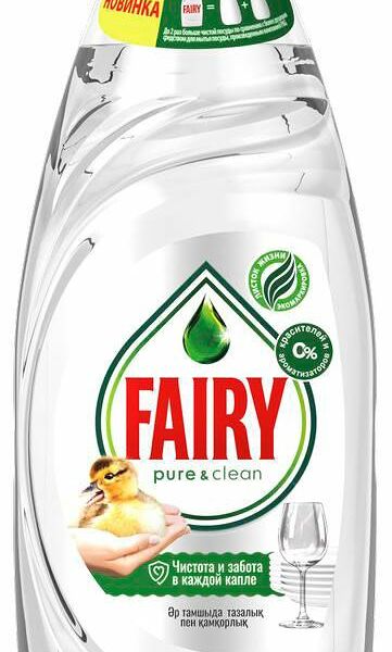 Гель для мытья посуды Fairy Pure & Clean