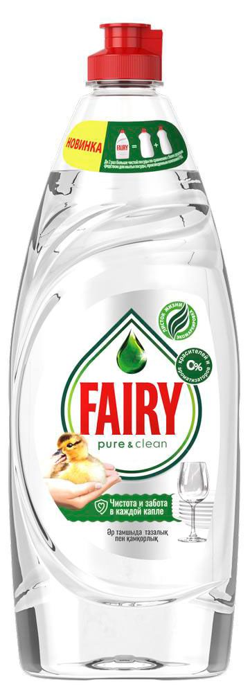 

Гель для мытья посуды Fairy Pure & Clean 650 мл