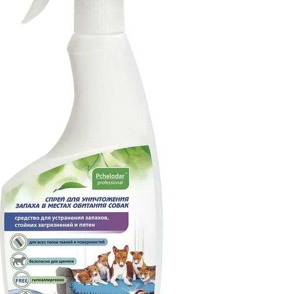 Cпрей Пчелодар для уничтожения запаха в местах обитания собак (500 мл.)