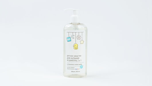 Средство детское для купания и шампунь 2в1