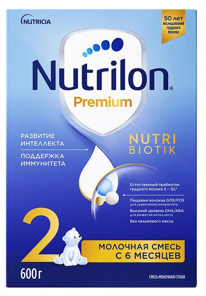 

Молочная смесь Nutrilon Premium 2 с 6 месяцев 600 г