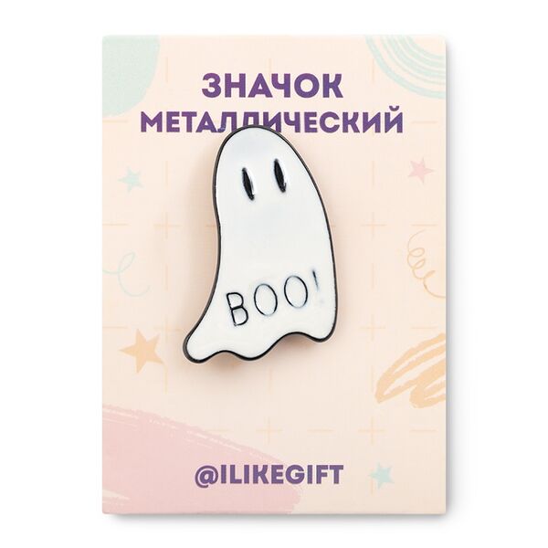 Значок Pinpinpin Boo, Россия