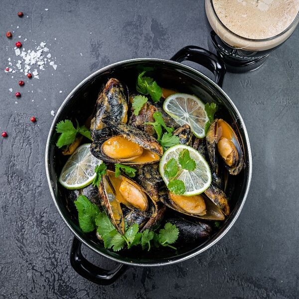 Горячие мидии том ям 1 кг