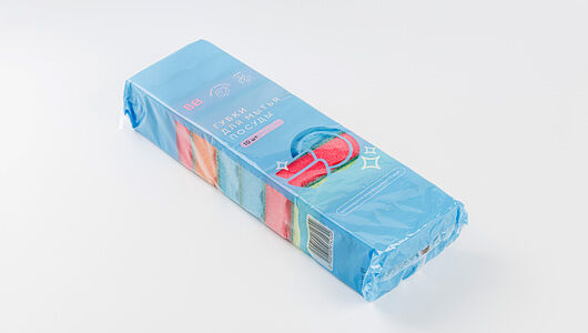 Губки для мытья посуды, 10 шт