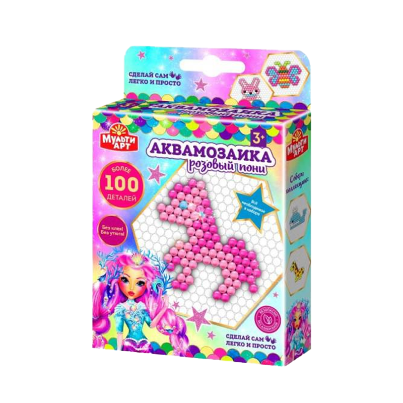 

Набор для творчества MultiArt Аквамозаика, 1 шт., в ассортименте