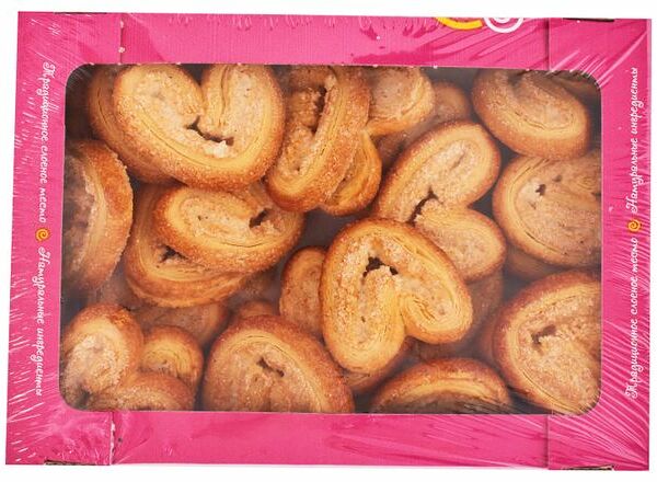 Печенье - бон сезам слоеное с сахаром ТМ Сладофф 350 г