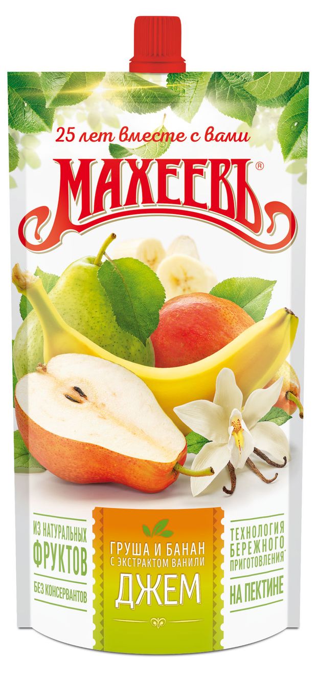 

Джем Махеевъ Груша Банан Ваниль 300 г