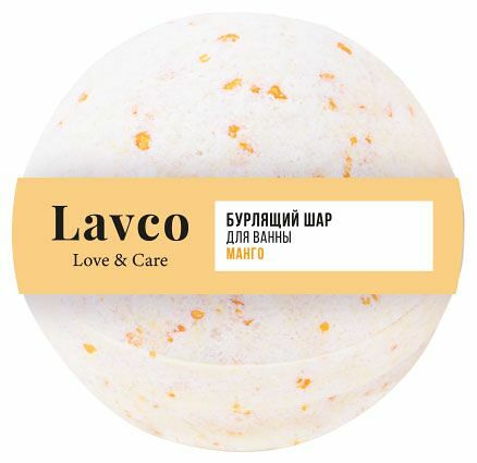 Шар бурлящий для ванны L'Cosmetics манго