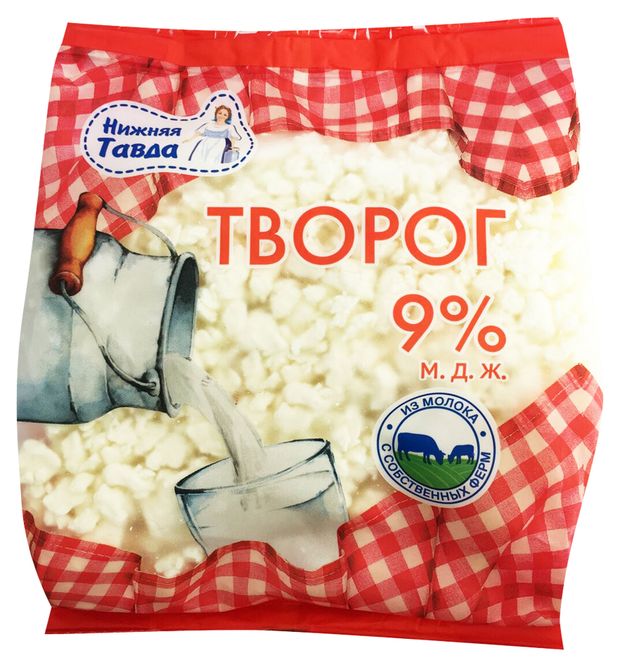 

Творог Нижняя Тавда 9% 300 г