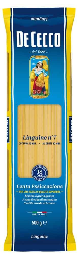 

Макаронные изделия De Cecco из твердых сортов пшеницы Linguine №7 500 г