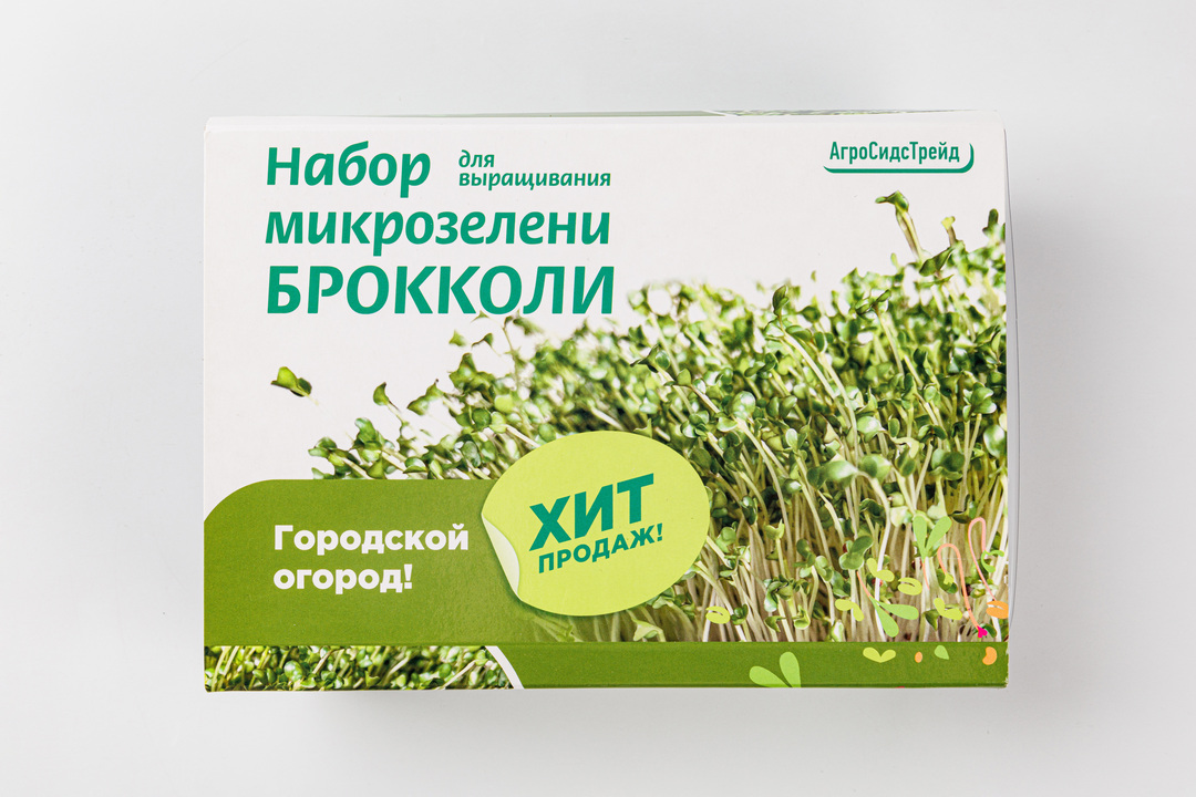 

Набор для выращивания микрозелени "Брокколи" 4,5 г АСТ