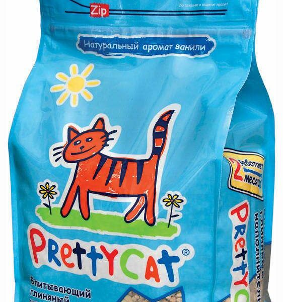 Наполнитель силикагелевый PrettyCat для туалета домашних животных впитывающий