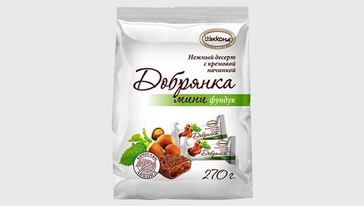 Конфеты Акконд Добрянка Фундук 270 г